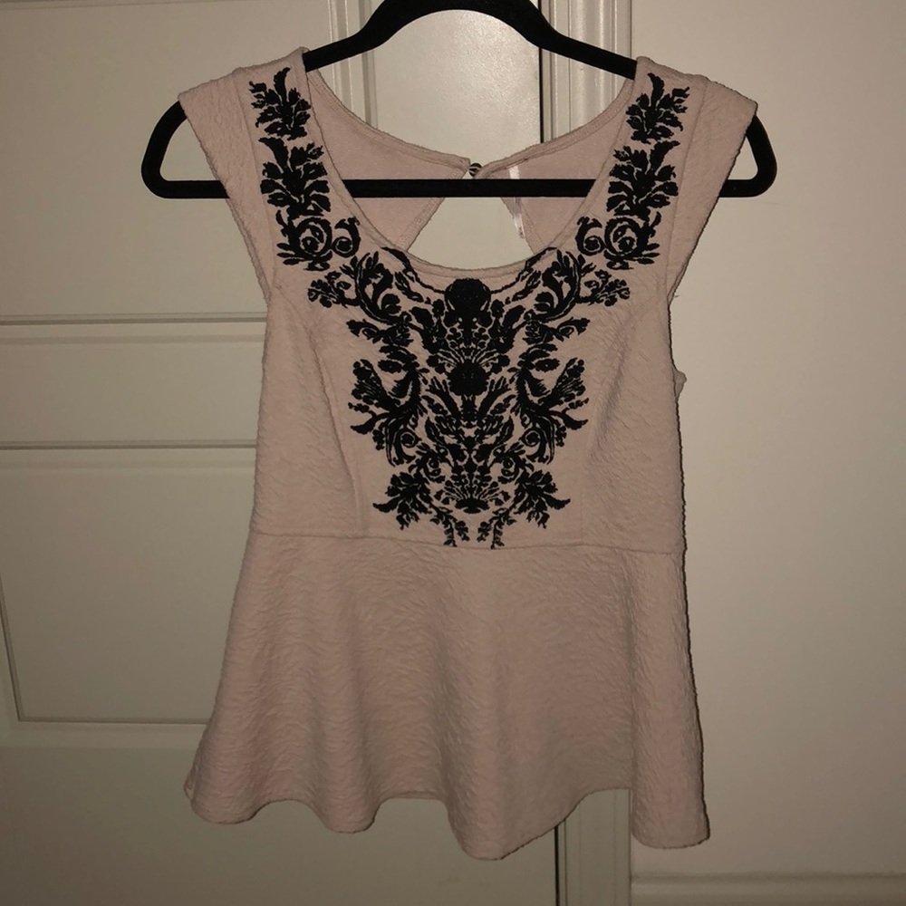 peplum blouse